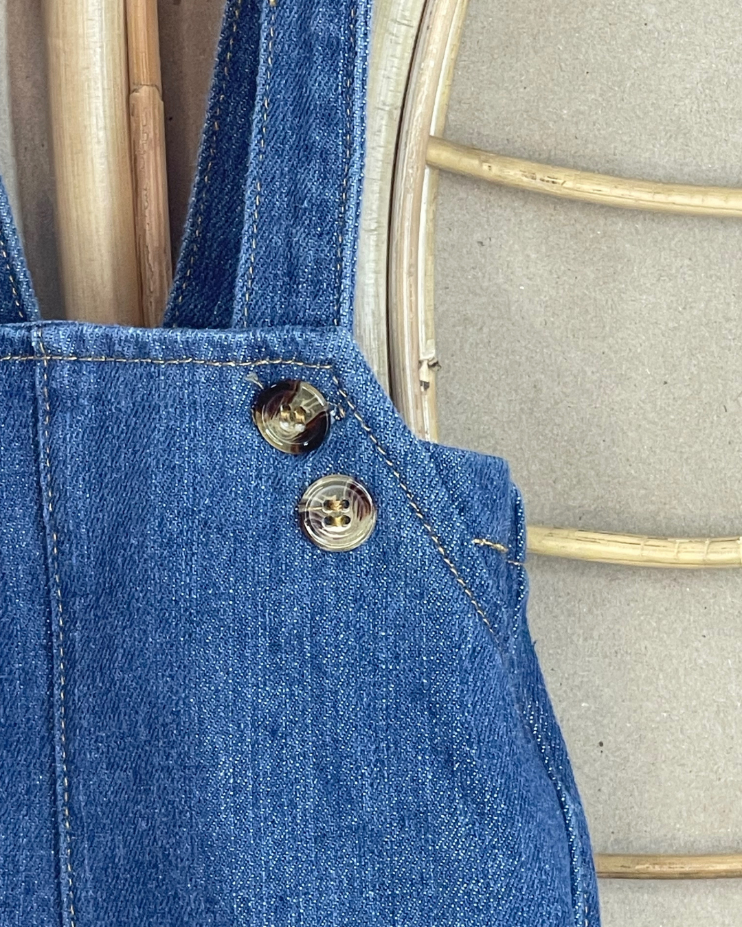 Denim Overalls